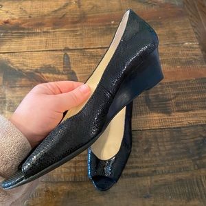 Black Calvin Klein Wedges 9B